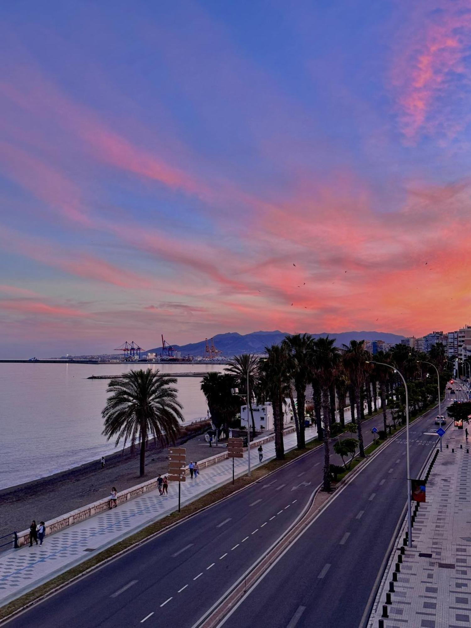 말라가 Playa El Palo 아파트 외부 사진